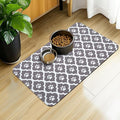 Dog Food Mat 17X30 Inch Pet Feeding Absorbent Mats by Xspatroias