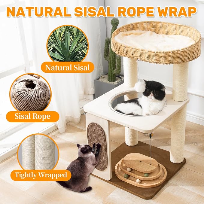 Modern Cat Tree for Indoor Cats - Image 2
