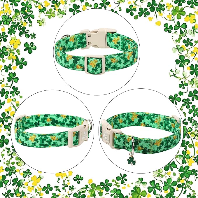 St. Patrick's Day Dog Collar for Medium Dogs - Image 7