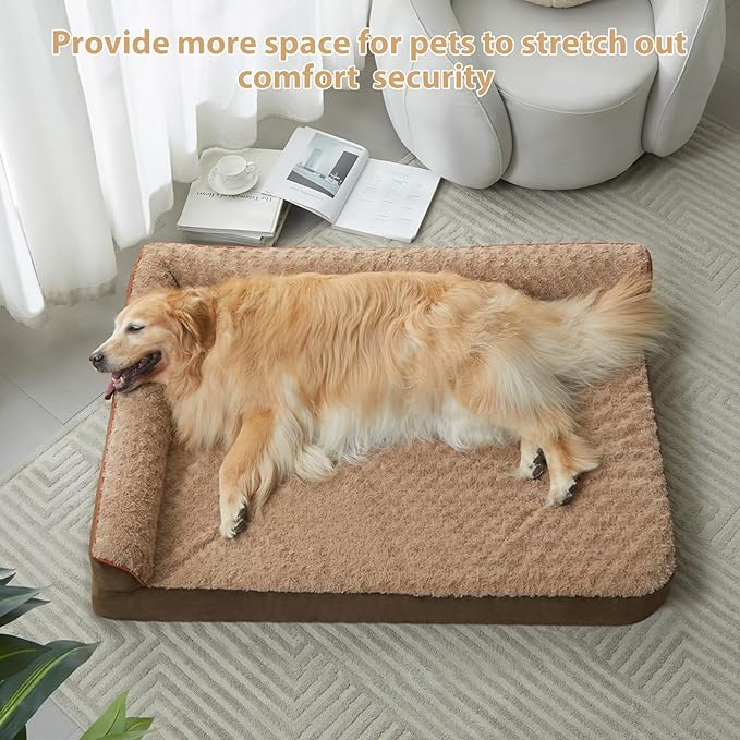 BFPETHOME Orthopedic Dog Beds for Extra Large Dogs, Waterproof Sofa XXL Dog Bed - Image 8