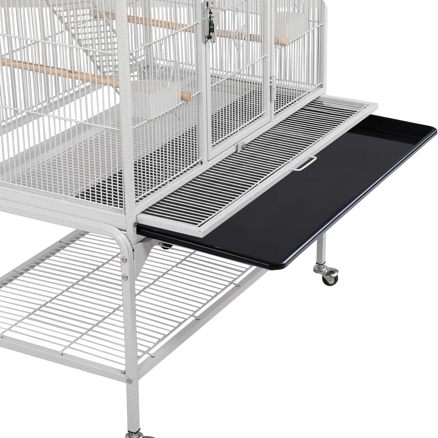 Yaheetech 69'' Extra Large Bird Cage Metal Parrot Cage w/Detachable - GlobalHabitat Supply
