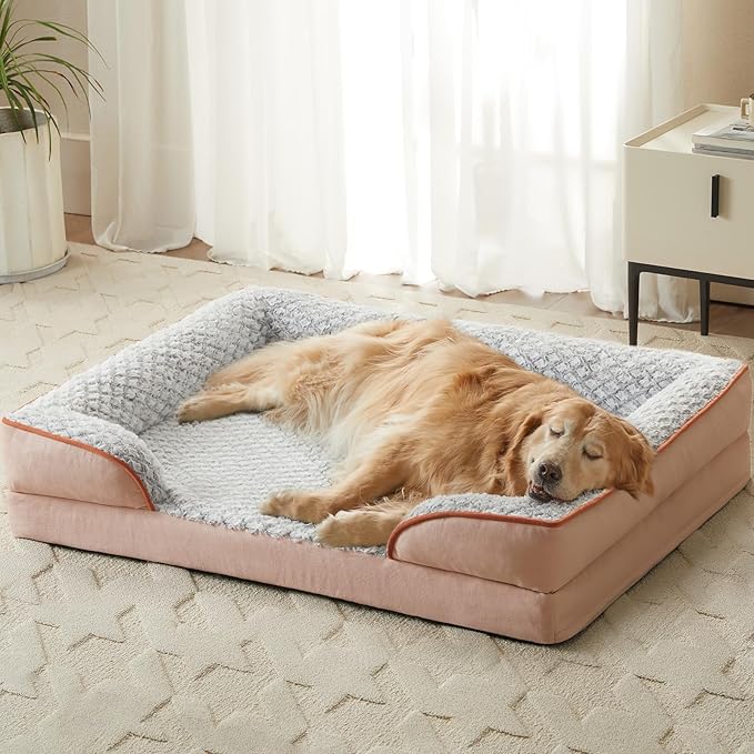 Orthopedic Dog Bed for Medium Dogs, Egg Crate Foam Bed for Medium Dogs - Image 8
