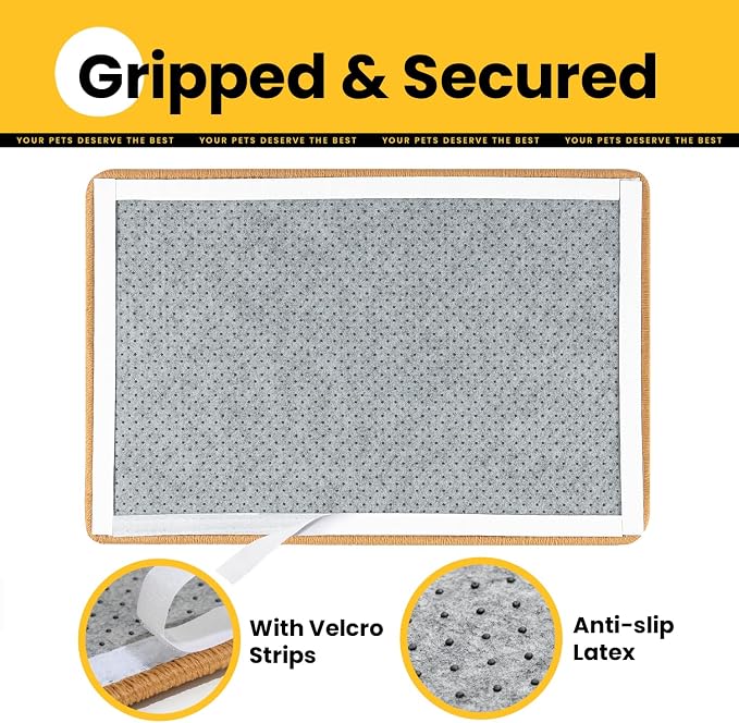 Cat Scratcher Mat, Sisal Cat Scratch Pad - Image 6