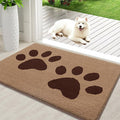 Buganda Dog Door Mat for Muddy Paws, Absorbent Dirt Trapper Washable Indoor by Buganda