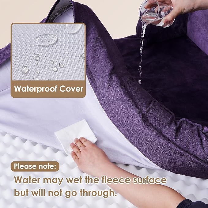 EHEYCIGA Orthopedic Dog Bed for Small Dogs, Waterproof Memory Foam Small Dog - Image 3