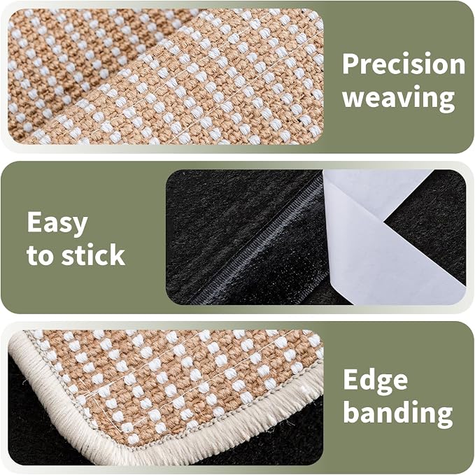 Cat Scratcher Mat, 39.3"x 23.6" Natural Sisal Cat Scratch Mat - Image 3