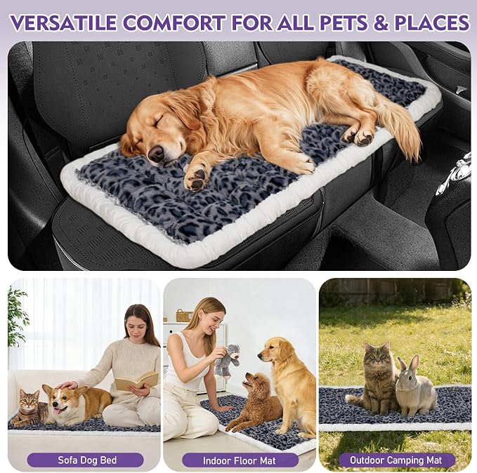 Car Back Seat Mat for Dog 53"x24" Dog Bed for Car Scratch Proof Non Slip Thick - Image 7