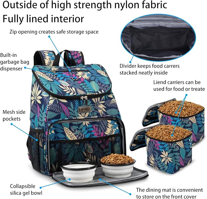 BAGLHER丨Dog Travel Bag, Airline Approved Pet Supplies Backpack, Dog Travel - Image 4
