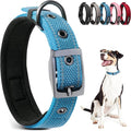 PetiFine Dog Collar for Large Dogs, Neoprene Padded and Adjustable, Reflective by PetiFine