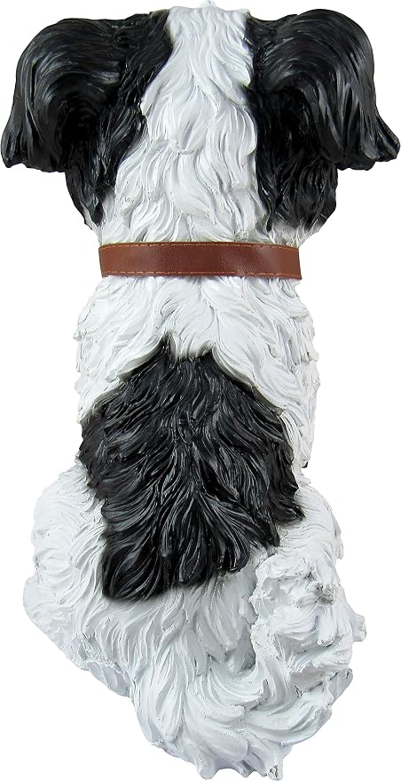 DWK Front Porch Dog Outdoor Welcome Sign Decorative Statue | Cute Dog Welcome - Image 5