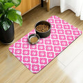 Dog Food Mat 12X20 Inch Pet Feeding Absorbent Mats by Xspatroias