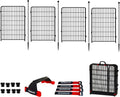 Dog Playpen Outdoor for Medium/Large Dogs 36'' High, 4 Add-on Heavy Duty Dog by IGOOUO
