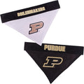 Pets First Collegiate Pet Accessories, Reversible Bandana, Purdue Boilermakers by PETSFIRST