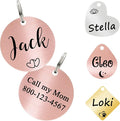 Ultra Joys Cat ID Tag Personalized Pet Tags, Durable Stainless Steel Small Pet by UltraJoys