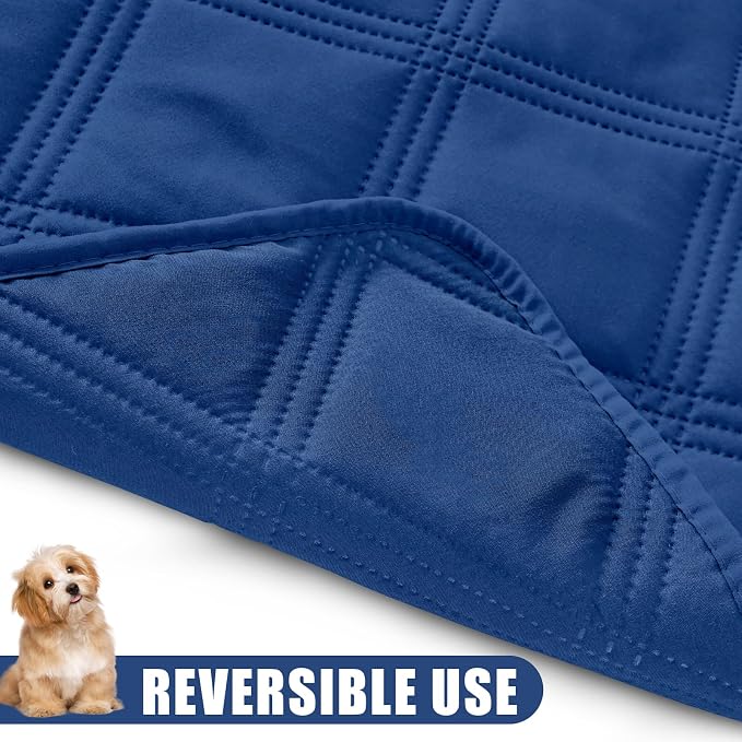 Smiry Waterproof Dog Bed Cover Blanket 40x70, Soft Reversible Pet Blanket - Image 3