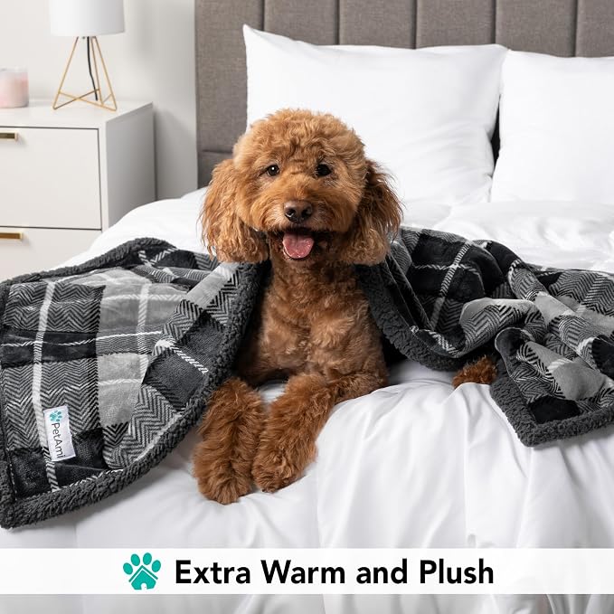 PetAmi Dog Blanket for Medium Large Dogs, Pet Bed Blanket Cat Puppy Kitten - Image 4