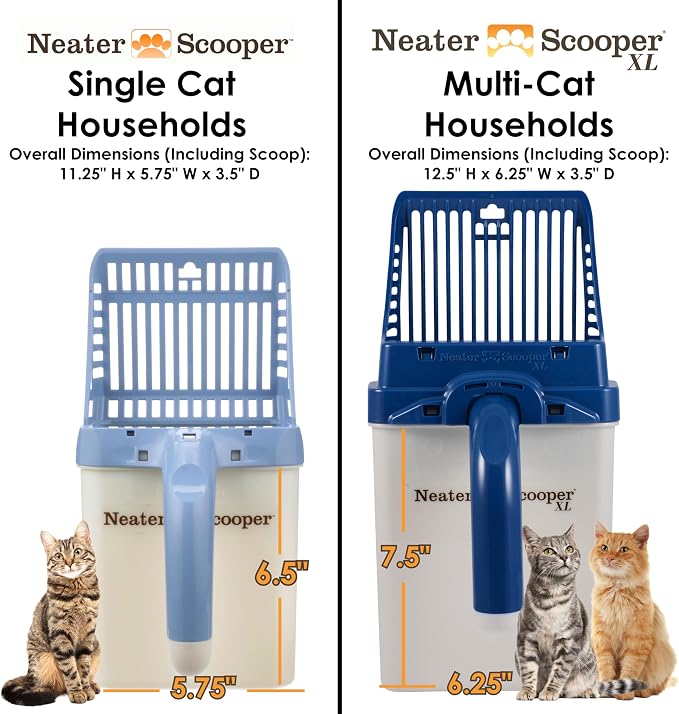 Neater Pet Brands Neater Scooper XL Cat Litter Scoop, 15 Refill Bags – - Image 5
