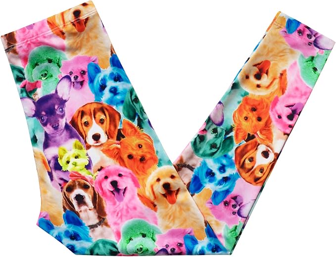 Girl Unicorn Leggings Kid Rainbow Print Legging Tights Trousers Slim Long Pants - Image 4