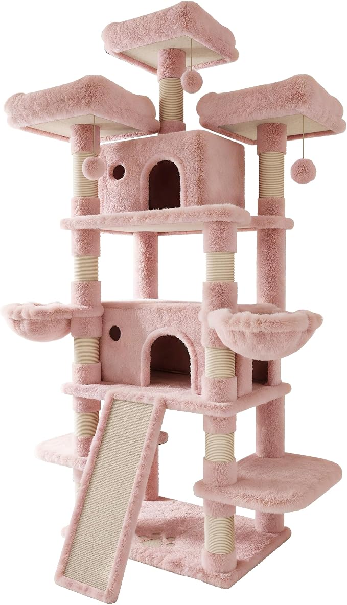 SHA CERLIN 81 Inches Extra Large Cat Tree - Image 9
