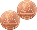 Bird Bath Purification Disk, 99.99% Copper Disc by Unknown
