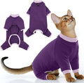 PUMYPOREITY Cat Recovery Suit, Stops Wound Licking After Surgery, Sticky Hair by PUMYPOREITY
