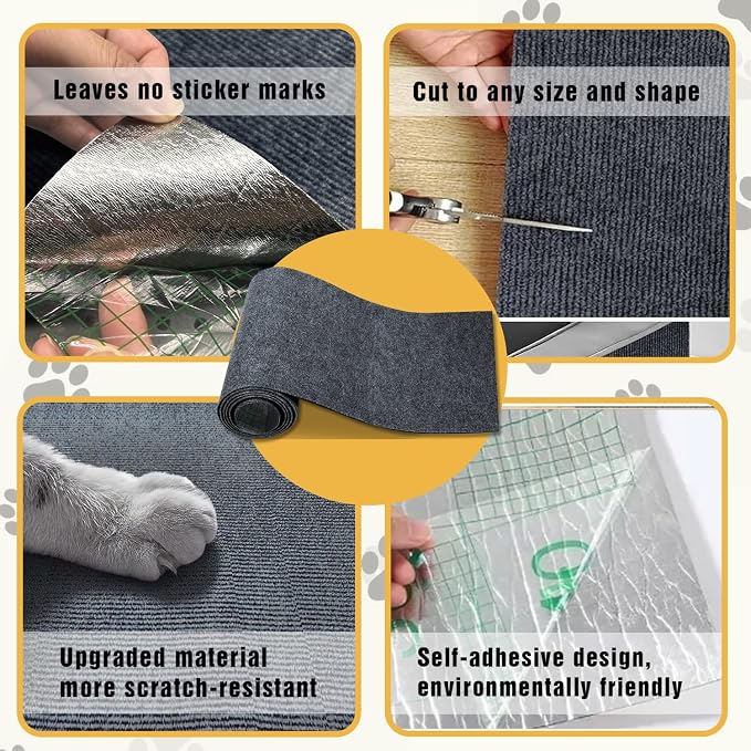 Cat Scratch Mat, Couch Protector from Cats Claw, Cat Scratch Furniture - Image 6