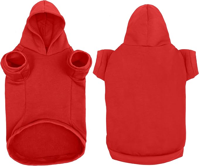 Personalized Dog Hooded Custom Sweatshirt Pet Pullover Hoodie Text/Image - Image 4