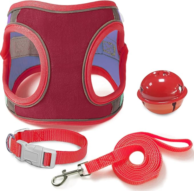 JSXD Cat Harness, Leash and Collar Set, Escape Proof Kitten Vest Harness - Image 6