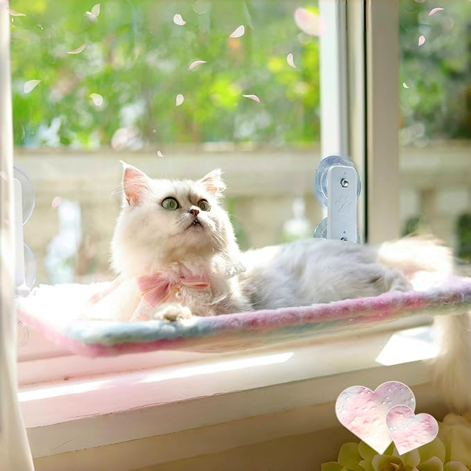 Foldable Cat Window Perch, Sturdy Cat Hammock by Unknown