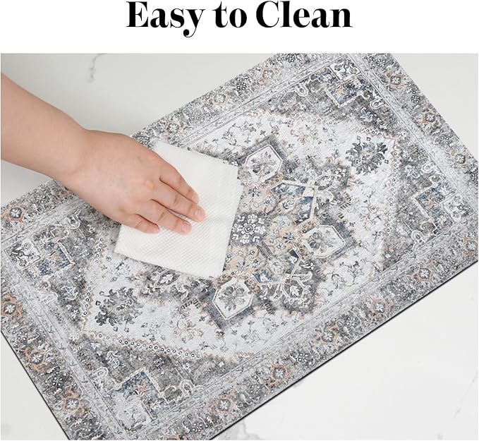 Dog Food Mats for Floors Absorbent, Pet Cat Food Mat - Image 7