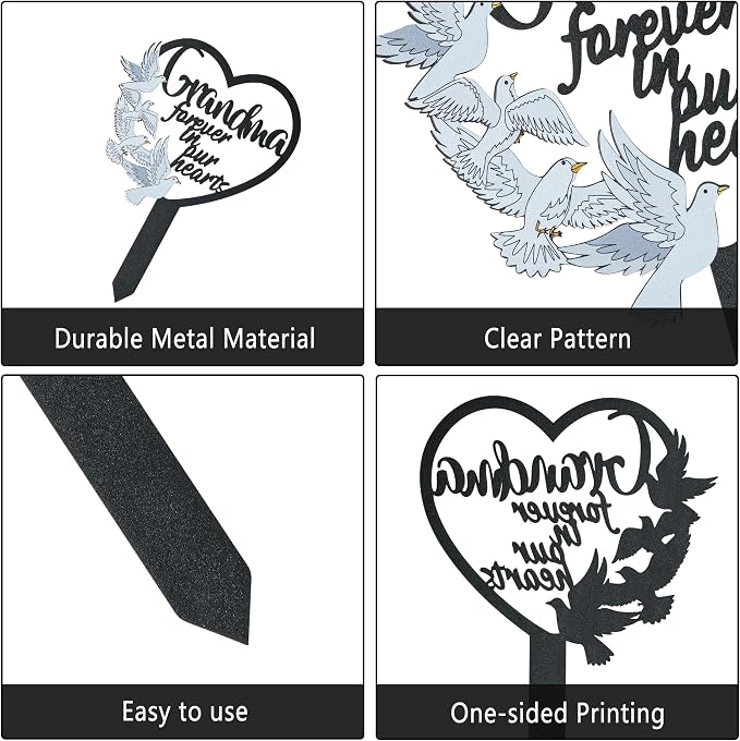 BUoonyer Stake Graves Cemetery Decorations - Image 3