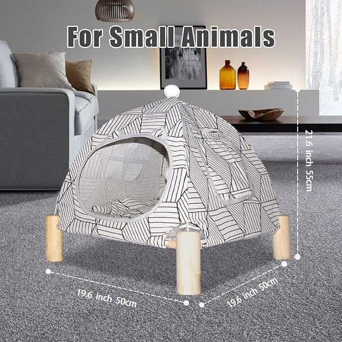 Pozico 2-in-1 Cat Bed Tent - Image 3