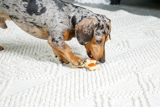 Chew ‘n Clean Chew Toy and Treat in One Chicken Flavored Tri-Point Dog Toy - Image 6