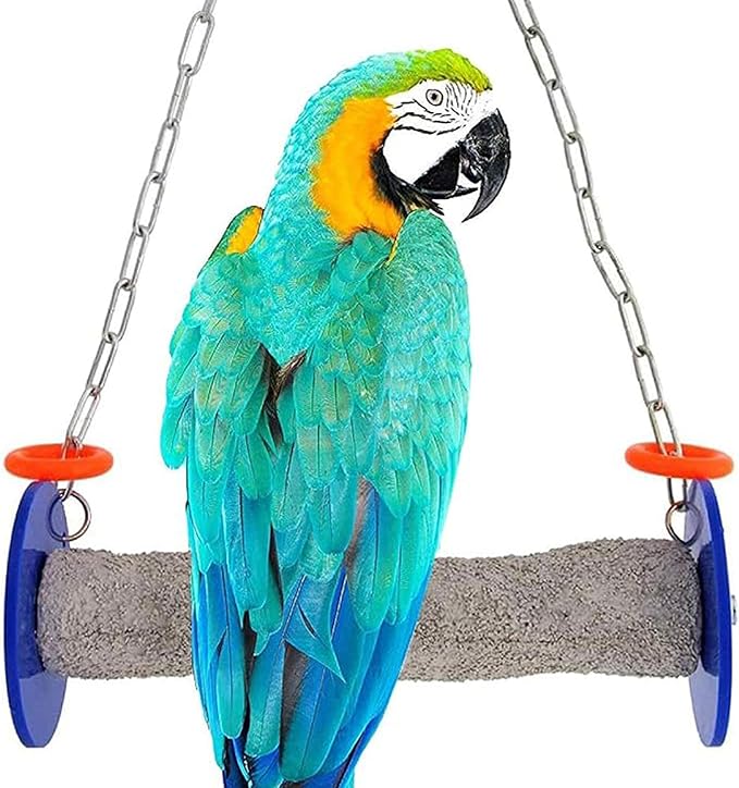 Sweet Feet and Beak Roll Bird Swing by Sweet+Feet+%26+Beak