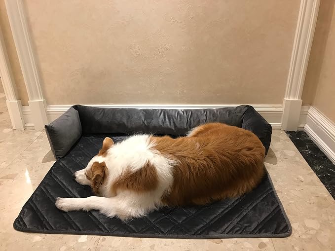 Brilliant Sunshine Premium Calming Dog Bed Mat, Silky Velvet, Removable - Image 8