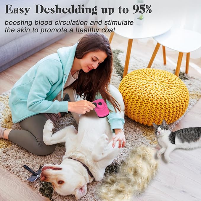 Self-Cleaning Pet Grooming Brush - Image 5
