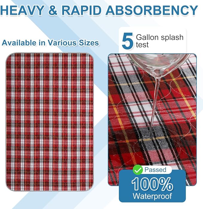 OUTCREATOR® Washable Bed Pads 34" x 54" - Image 2
