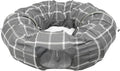 Kitty City Large Cat Tunnel Bed, 2-in-1 Zip-Together Cat Play Tunnel & Plush by KittyCity
