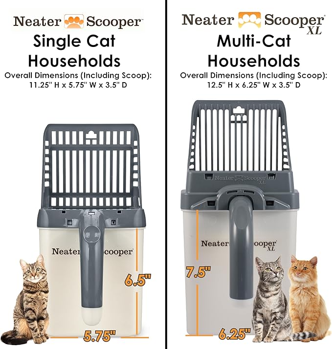 Neater Pet Brands Neater Scooper XL Cat Litter Scoop, 15 Refill Bags – - Image 5