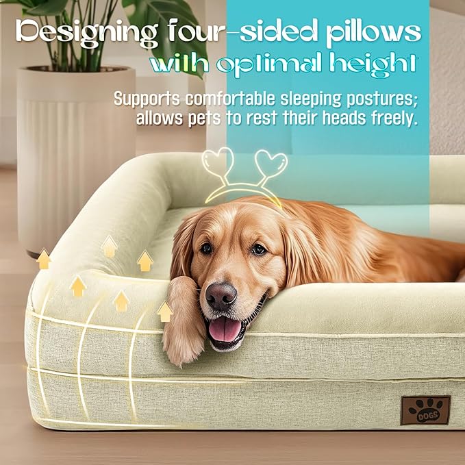 Waterproof Memory Foam Dog Beds - Image 2