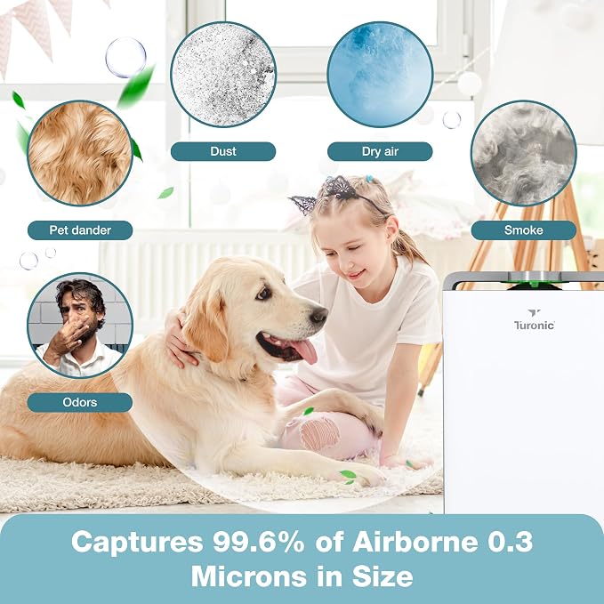 Turonic PH950 Air Purifier and Humidifier Combo - Image 2