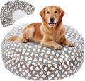 Youyole Large Washable Round Dog Bed Cover Replacement Waterproof 45 x 45 x 11 by Ajaredlulu