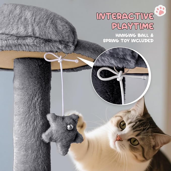 MoNiBloom 54 Inch Cat Tree Tower - Image 5