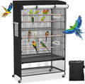 Roasivi Universal Large Birdcage Cover Black Out and Breathable Cages Cover by Unknown
