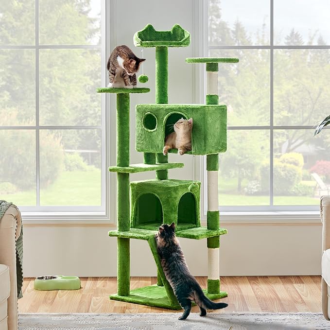 Yaheetech 62in Cat Tree Cat Tower - Image 2