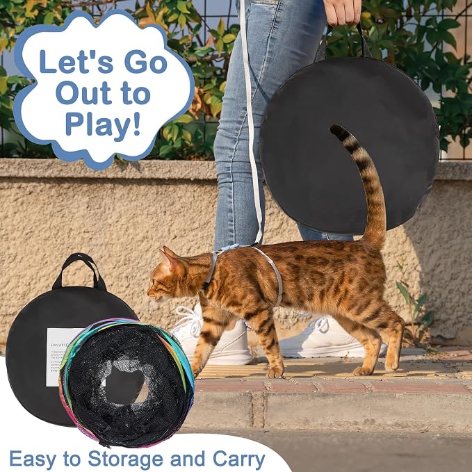 Outdoor Cat Enclosures Portable Cats Tunnel - Image 7
