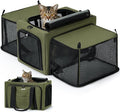 Pecute Cat Carrier Expandable, Stable Pet Carrier by pecute