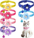 6 PCS Flower Kitten Collar by Unknown