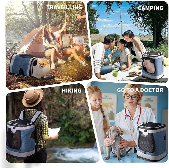 JESPET & GOOPAWS Pet Backpack Carrier - Image 10