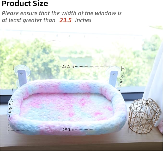 Cat Window Perch, Sturdy Cat Hammock - Image 2